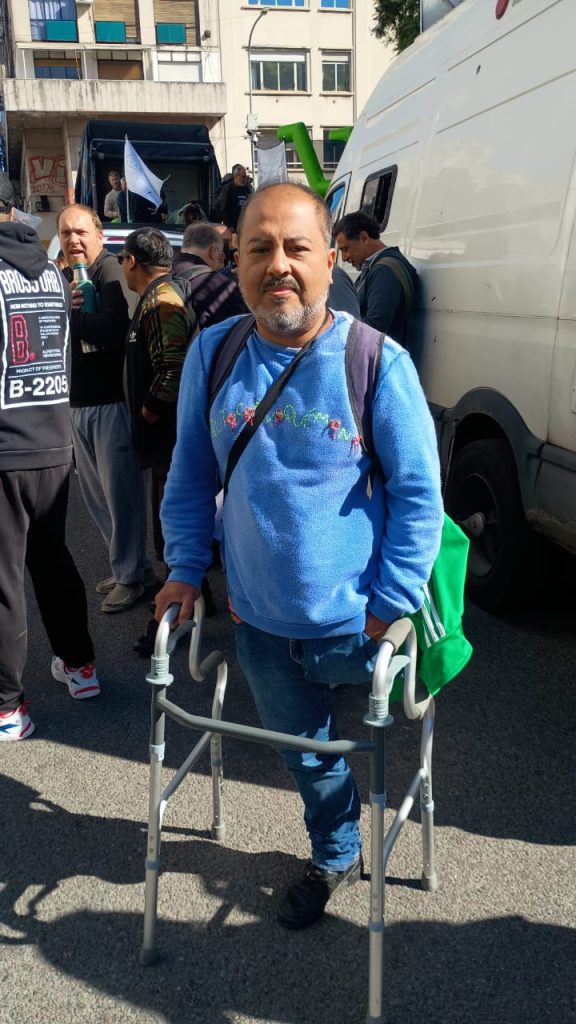 Movilización “disca” con una noticia para el gobierno: “Existimos”