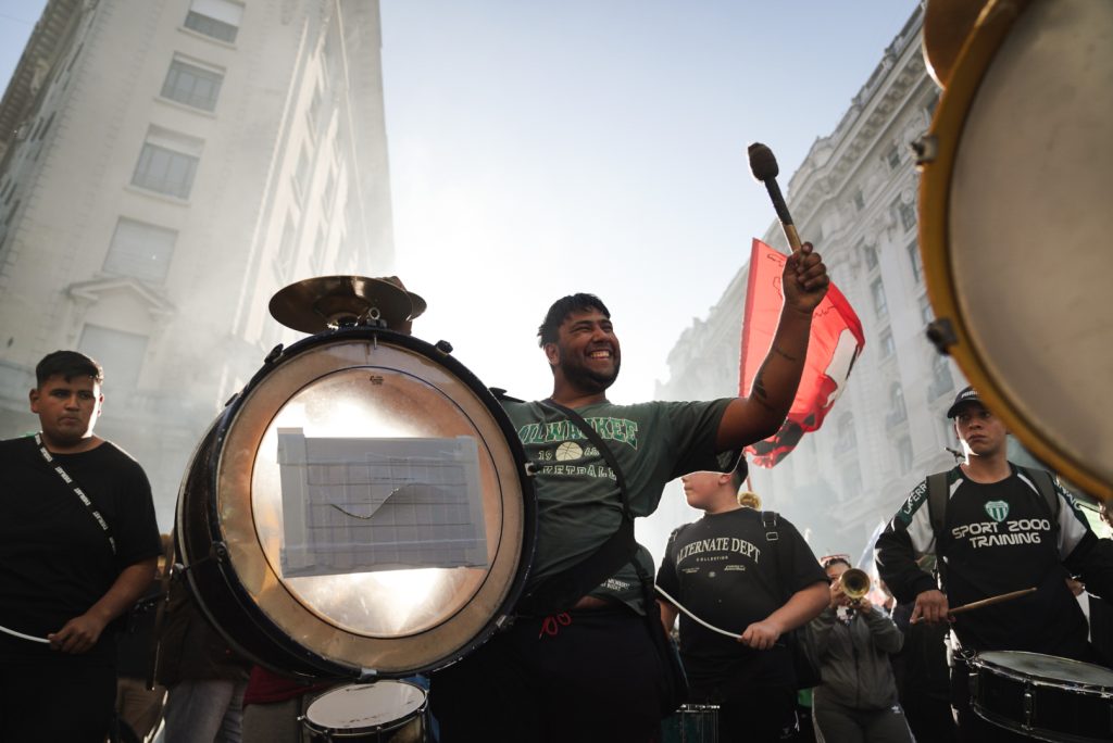 La Ley de la calle: masiva movilización para que se aplique el financiamiento universitario