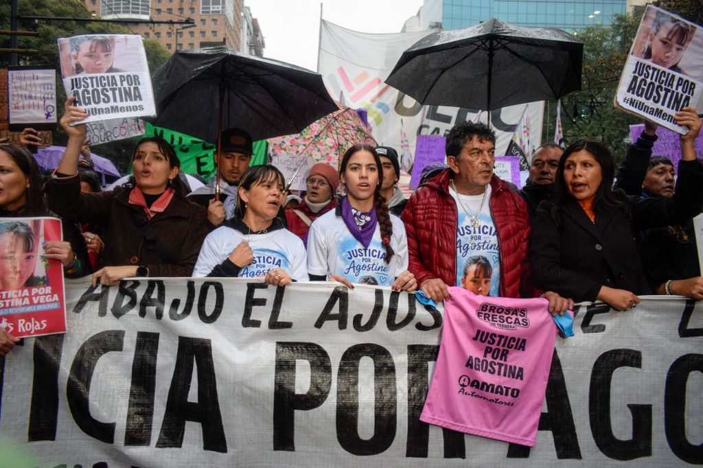 La marcha en Córdoba: detrás de los ojos de Agostina