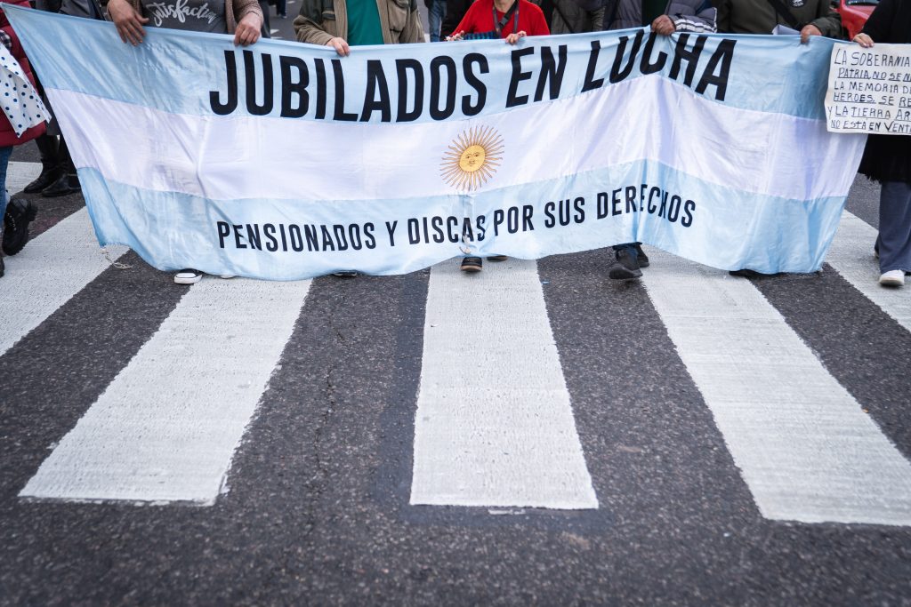 Marcha de jubilados: “Un plan para eliminar viejos”
