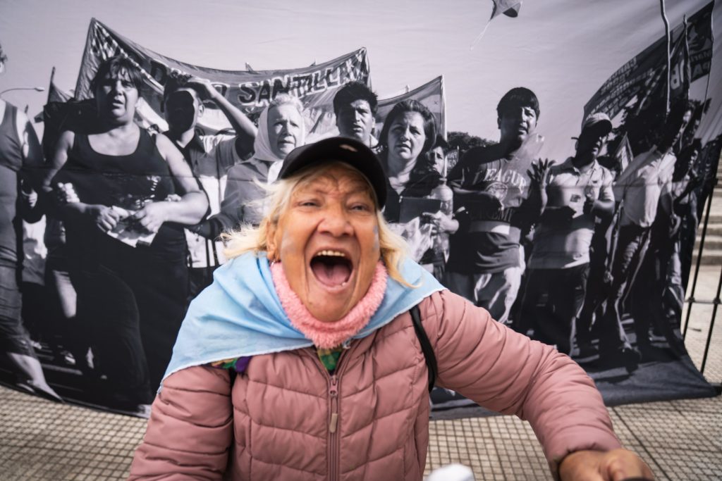 Marcha de jubilados: “Un plan para eliminar viejos”