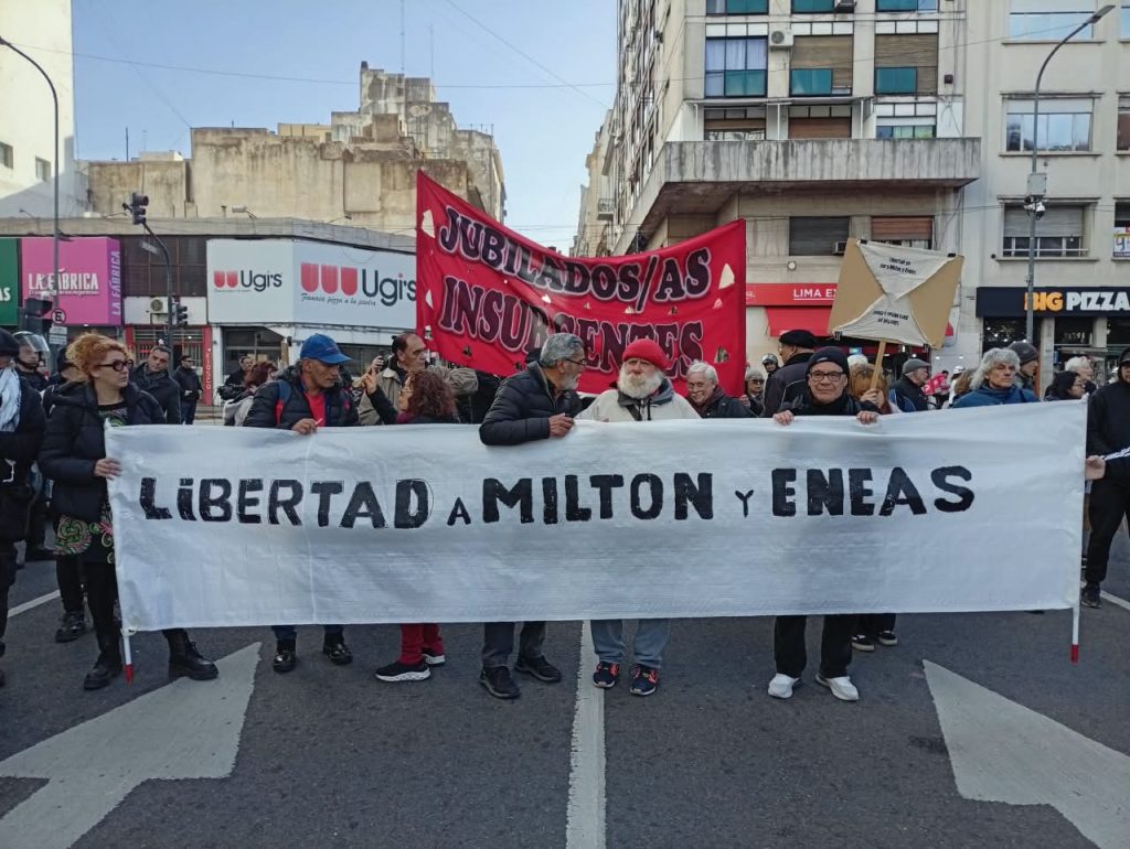 El mensaje de la marcha jubilados: “Nos están matando”