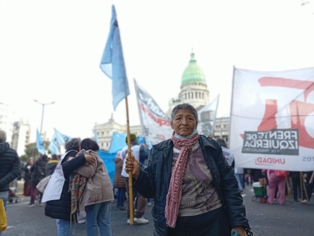 El mensaje de la marcha jubilados: “Nos están matando”