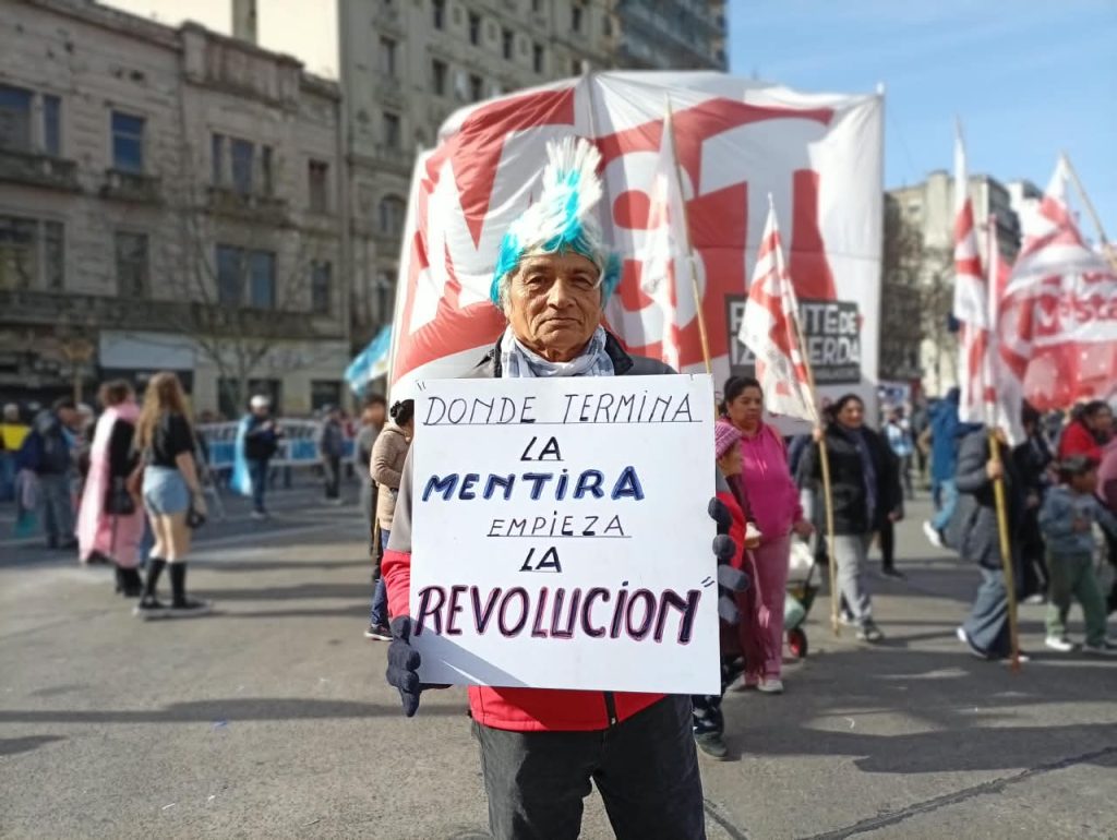 El mensaje de la marcha jubilados: “Nos están matando”