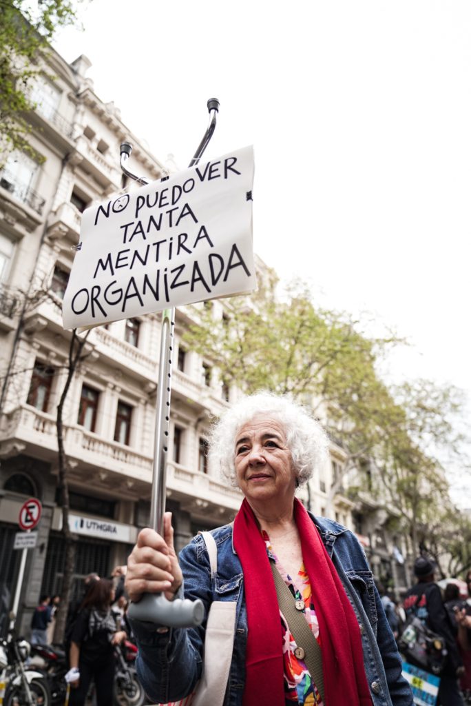 Imágenes de la bronca