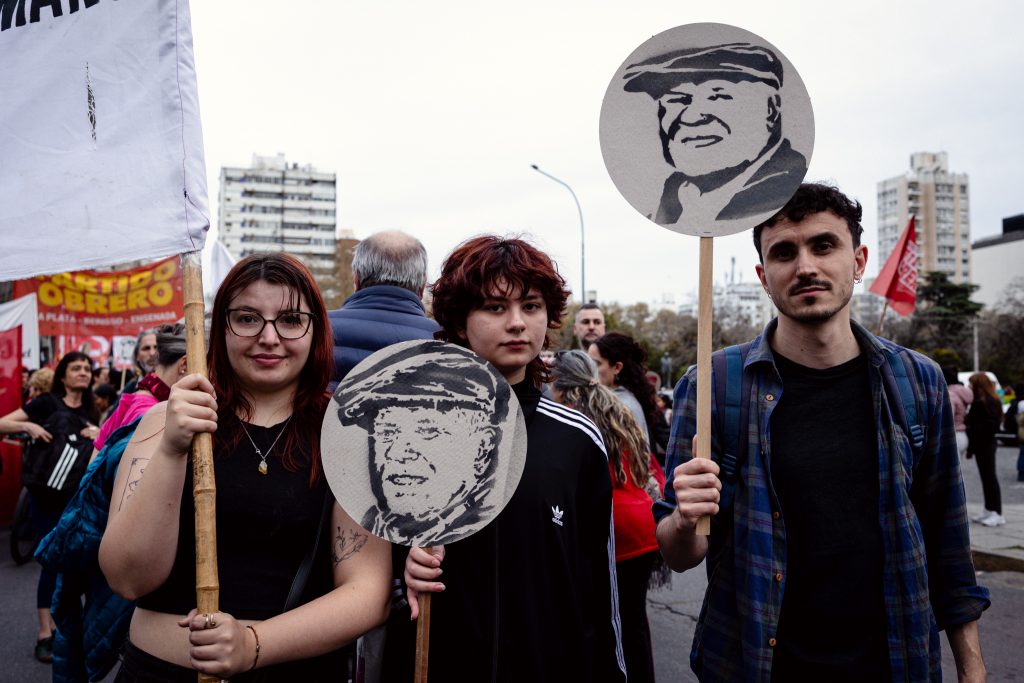 Marcha en La Plata por Julio López: el monumento a la impunidad
